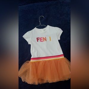 Toddler FENDI DRESS FOR SALE SIZE 18MO